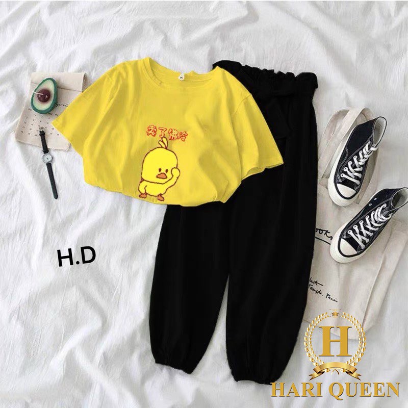 Bộ áo gà con + quần chun ống DHA0720