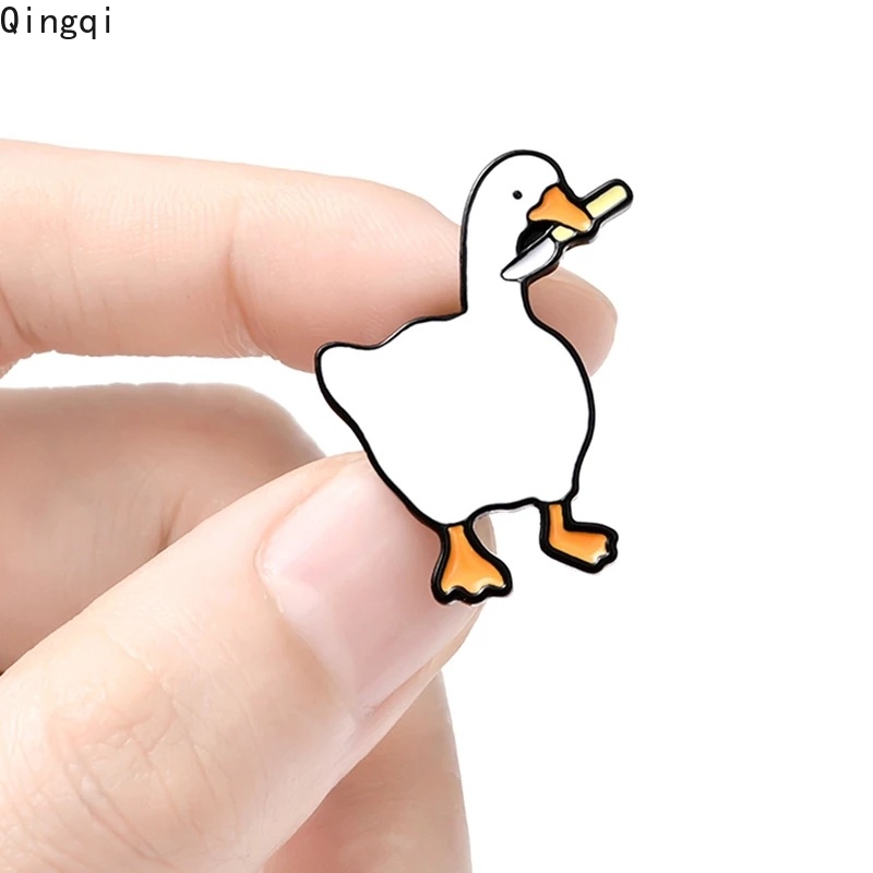 Ghim cài áo MISS ZOE hình ngỗng hoạt hình dễ thương