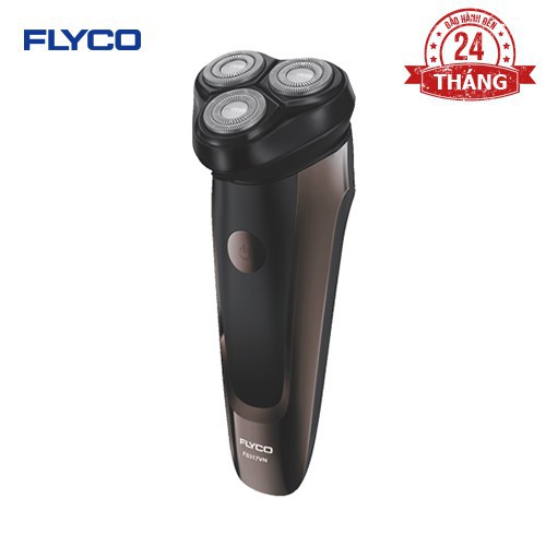 Máy Cạo Râu Flyco FS317VN 3 Lưỡi Kép Thân Máy Kháng Nước Sạc Nhanh 1 Giờ - Hàng Chính Hãng