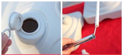 Bộ trụ làm cổng bóng