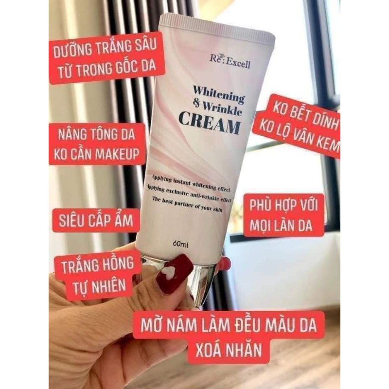 Kem Dưỡng Trắng và chống nhăn Whitening & WrinKle Cream nâng tông trắng hồng