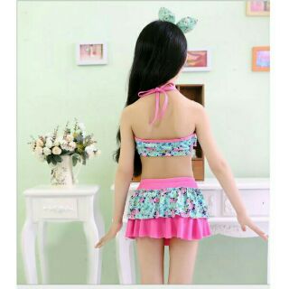 Đồ bơi 2 mảnh bèo nhún 2 tầng