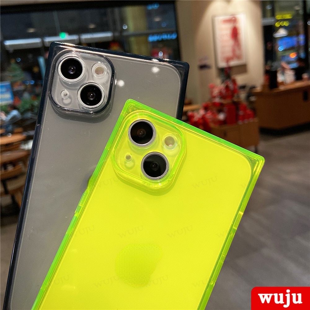 WUJU ốp lưng Trong Suốt Chống Sốc Tương thích Cho iPhone 11 12 13 Pro Max XS Max X XR 7 8 Plus SE 2020 2022