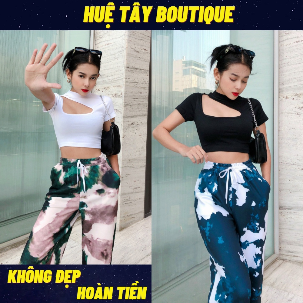 Set bộ nữ, set bộ thể thao loang màu chất thun cao cấp freesize 44-54kg SKUS-123