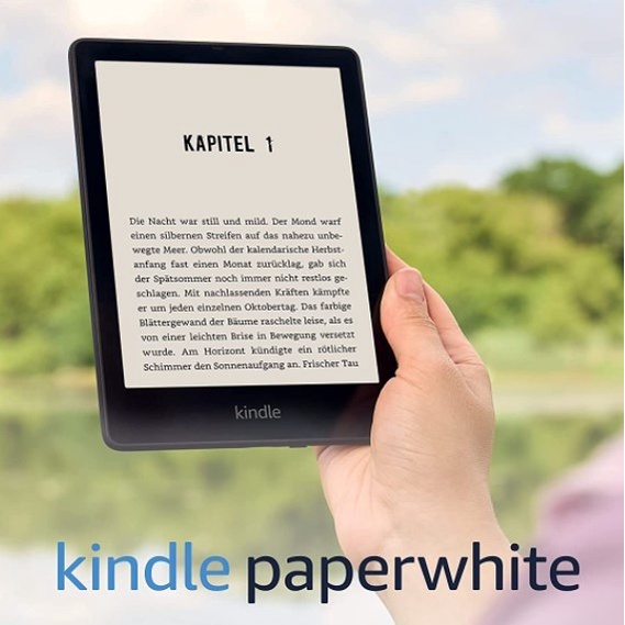 Máy Đọc Sách Kindle Amazon Paperwhite 5 11th generation 2021 (Tặng bao da +Kho sách ) | BigBuy360 - bigbuy360.vn