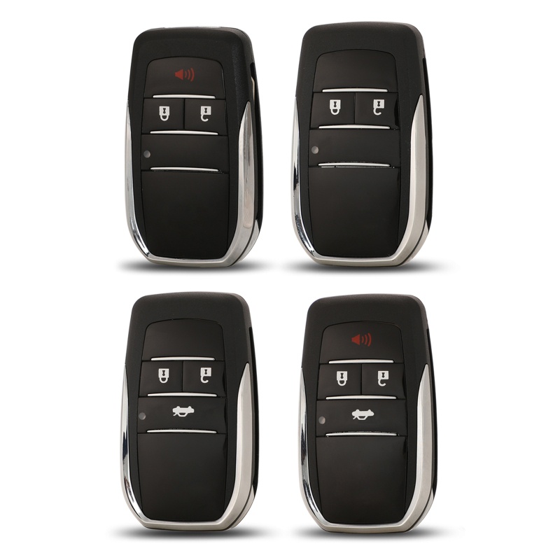 Vỏ Bọc Chìa Khóa Điều Khiển Từ Xa 2 / 3 / 4 Nút Cho Xe Hơi Rei
