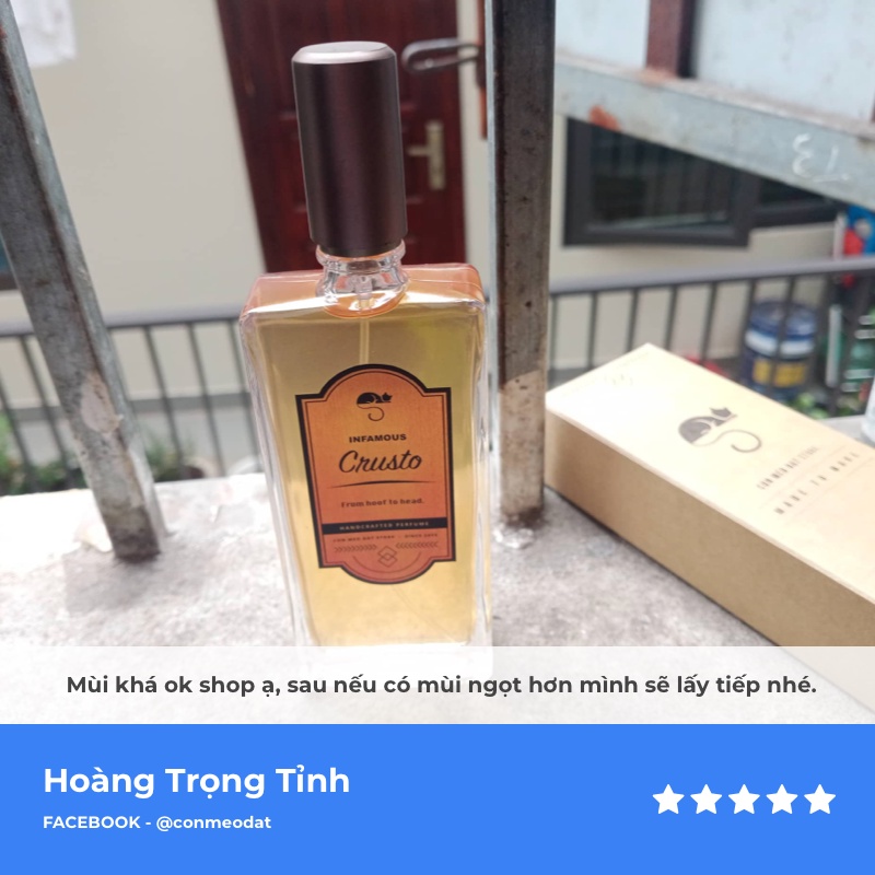 Infamous Crusto - Nước hoa chế tác Con Mèo Đất