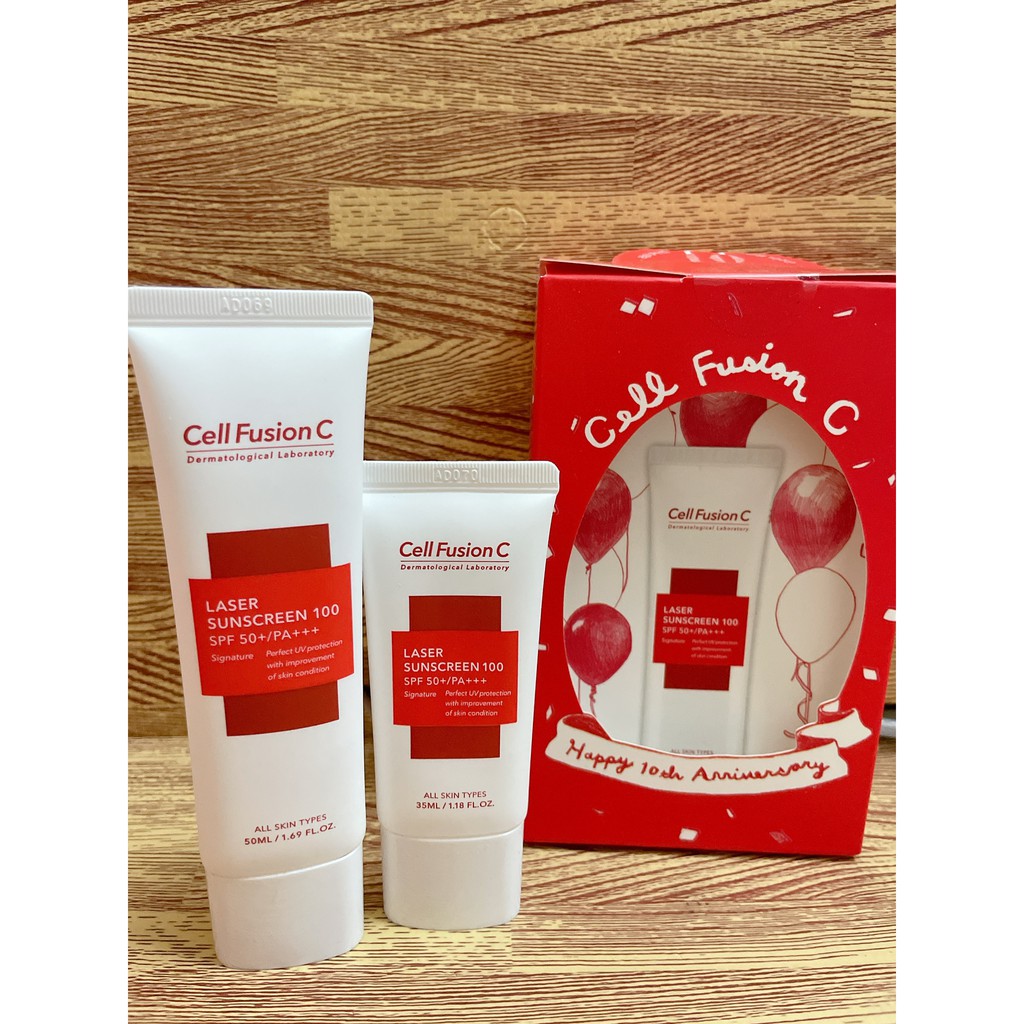 Kem Chống Nắng Cell Fusion C SPF50+ PA+++ GIFT SET