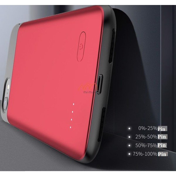 Ốp Lưng Kiêm Sạc Dự Phòng iPhone SE hiệu NewDery Dung Lượng 3200mAh