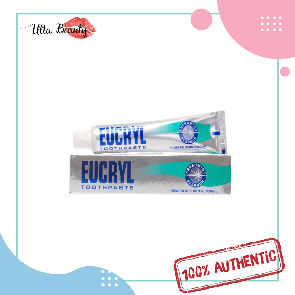 Kem Đánh Trắng Răng Eucryl Toothpaste 62g thumbnail
