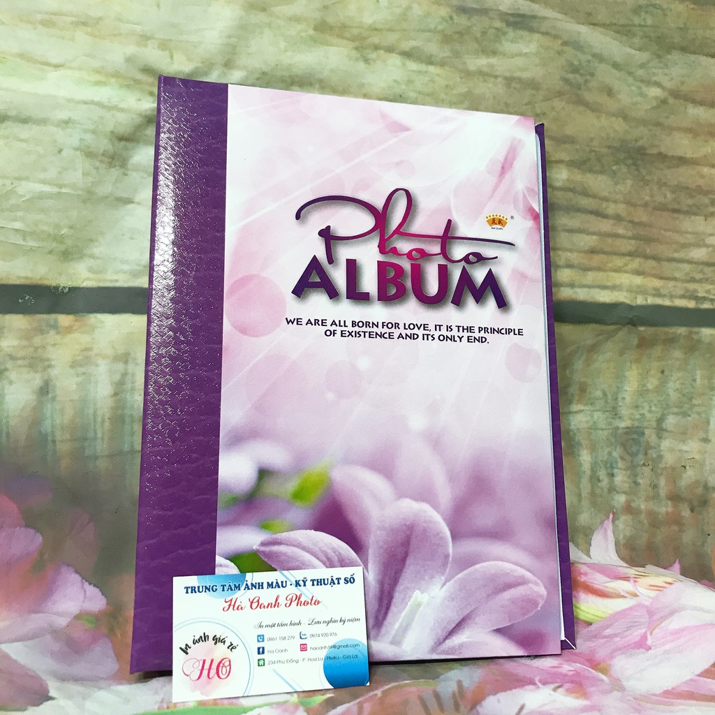 Album ảnh 13x18 bìa giấy cứng nhiều mẫu siêu xinh