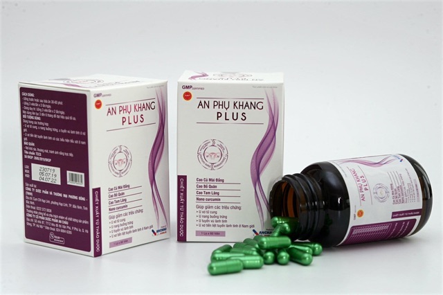 Viên uống an phụ khang plus hỗ trợ điều trị u xơ,u nang lâu năm