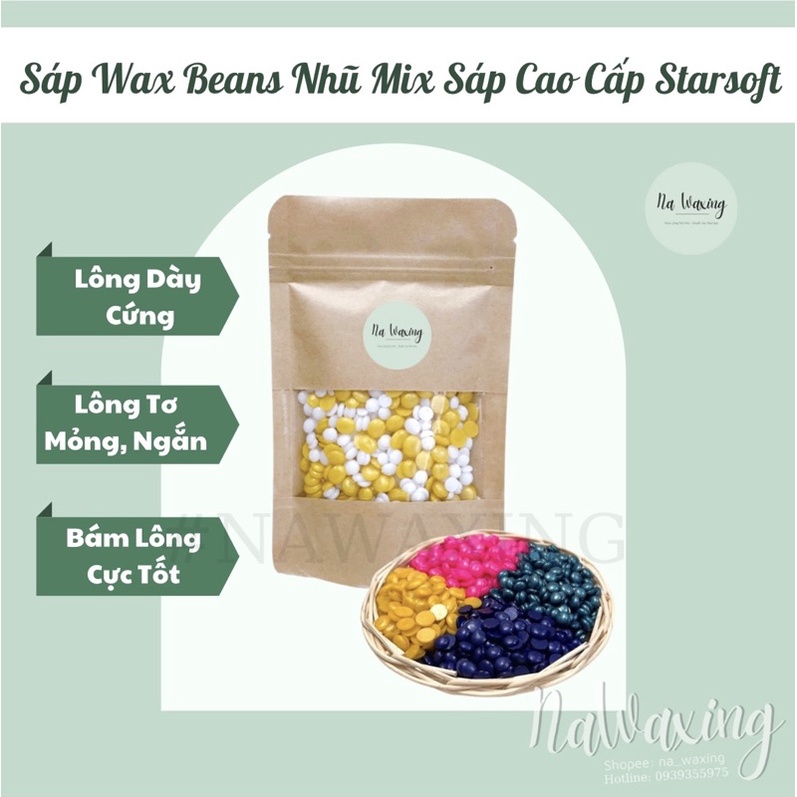 [SIÊU BÁM LÔNG] SÁP WAX BEANS NHŨ MIX SÁP CAO CẤP PREMIER | BigBuy360 - bigbuy360.vn