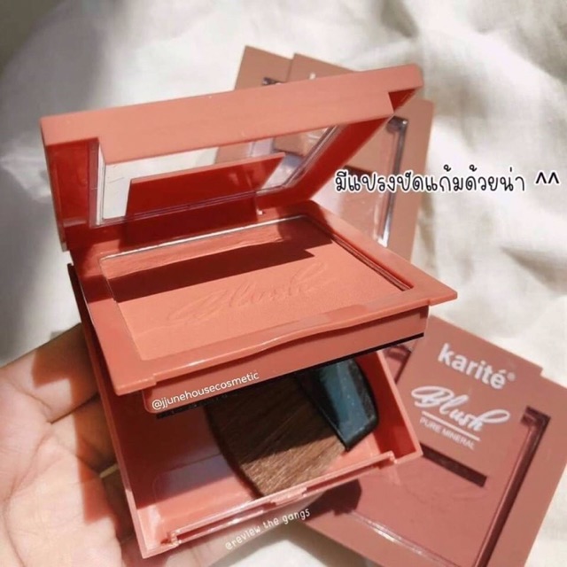 Phấn má KARITE tone cam