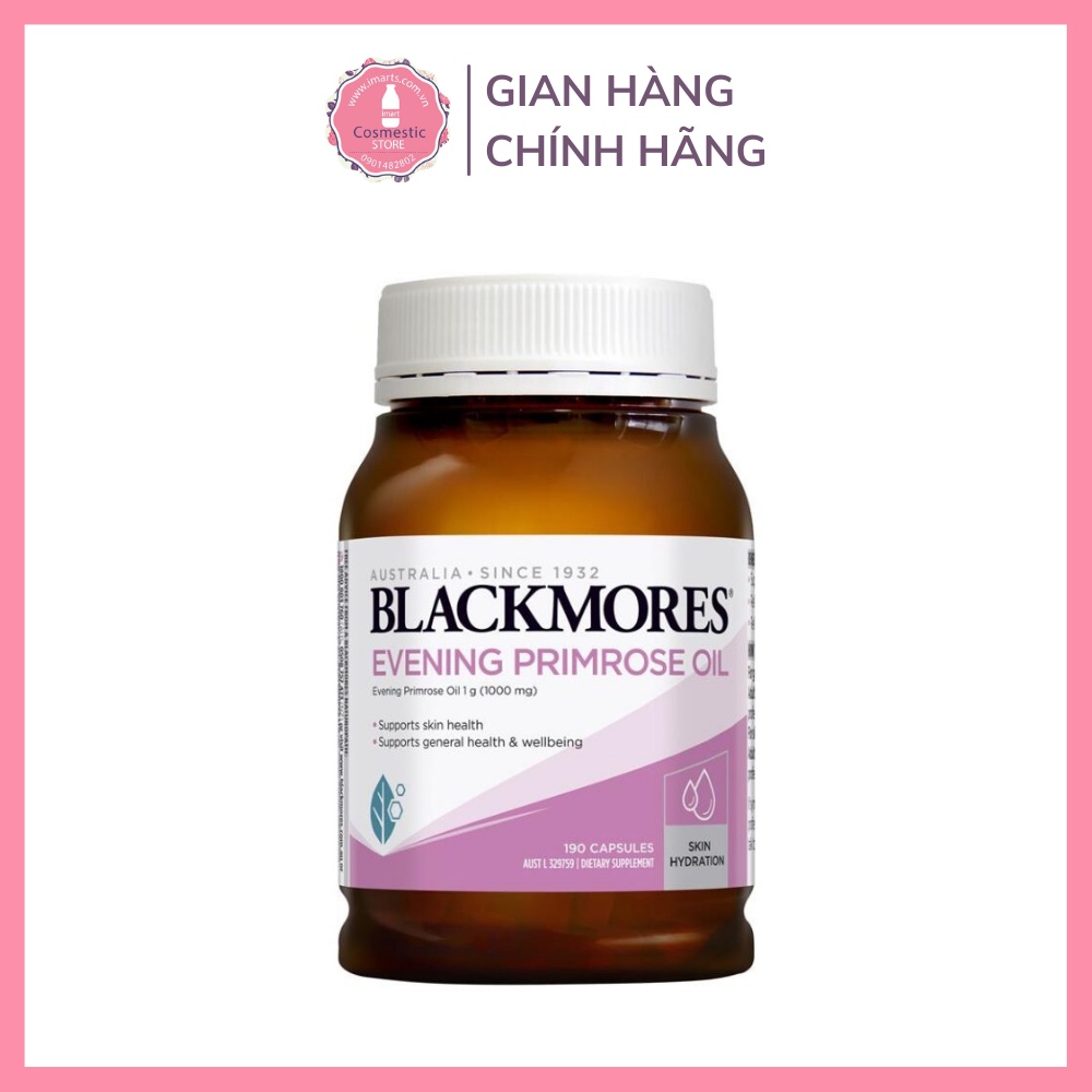 Viên Uống Tinh Dầu Hoa Anh Thảo Blackmores Hỗ Trợ Làm Chậm Quá Trình Lão Hóa