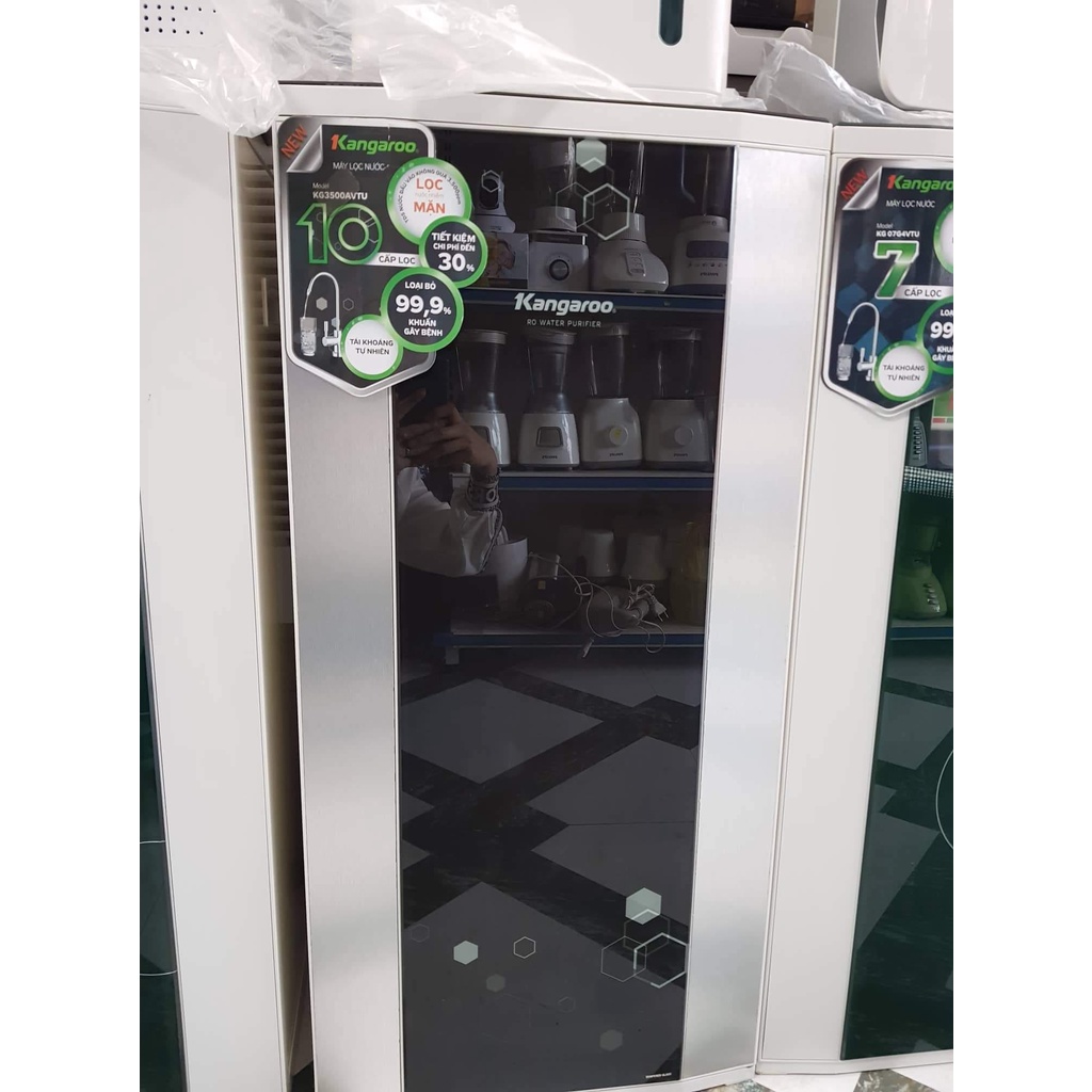 Máy lọc nước R.O nước mặn, nước lợ Kangaroo KG3500AVTU 10 lõi- Điện máy Sunmy- Bảo hành chính hãng toàn quốc