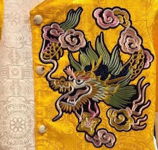 ÁO DÀI GẤM THƯỢNG HẢI - BÉ TRAI