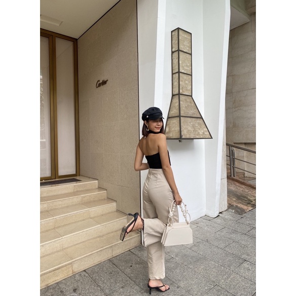 Quần ống rộng lưng cao Rachel Pants Reverclothings