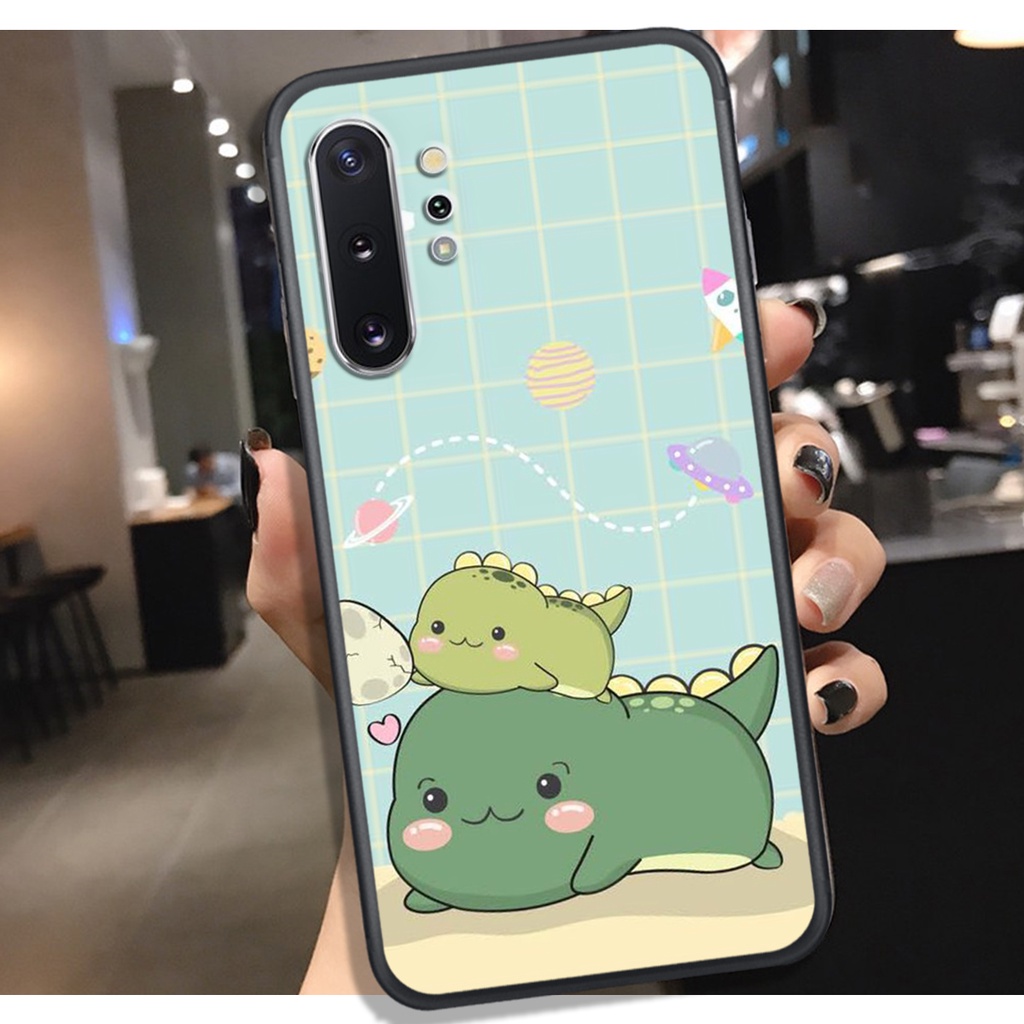 [HOT]ỐP SAMSUNG NOTE 8 - NOTE 9 - NOTE 10 - NOTE 10 PLUS , IN HÌNH KHỦNG LONG CHIBI SIÊU DỄ THƯƠNG.