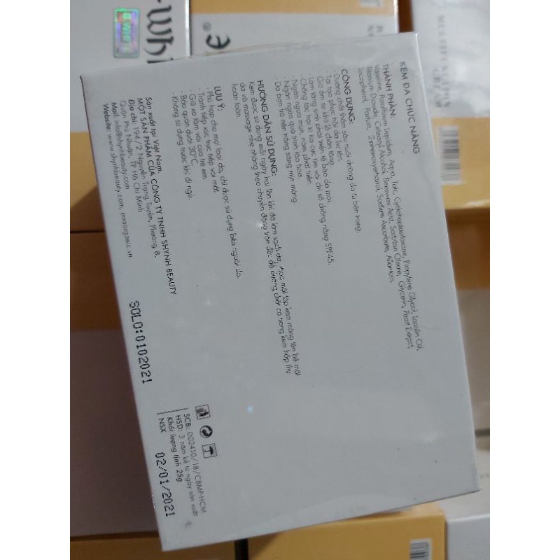 KEM DƯỠNG TRẮNG DA ĐA CHỨC NĂNG SWHITE NSX 2/1/2021