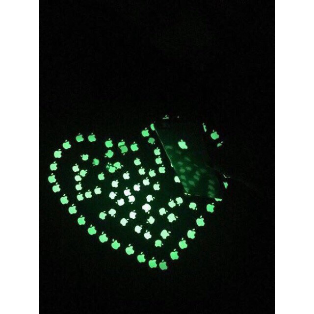 huenhi ETDD Logo táo dạ quang phát sáng cho iPhone 44