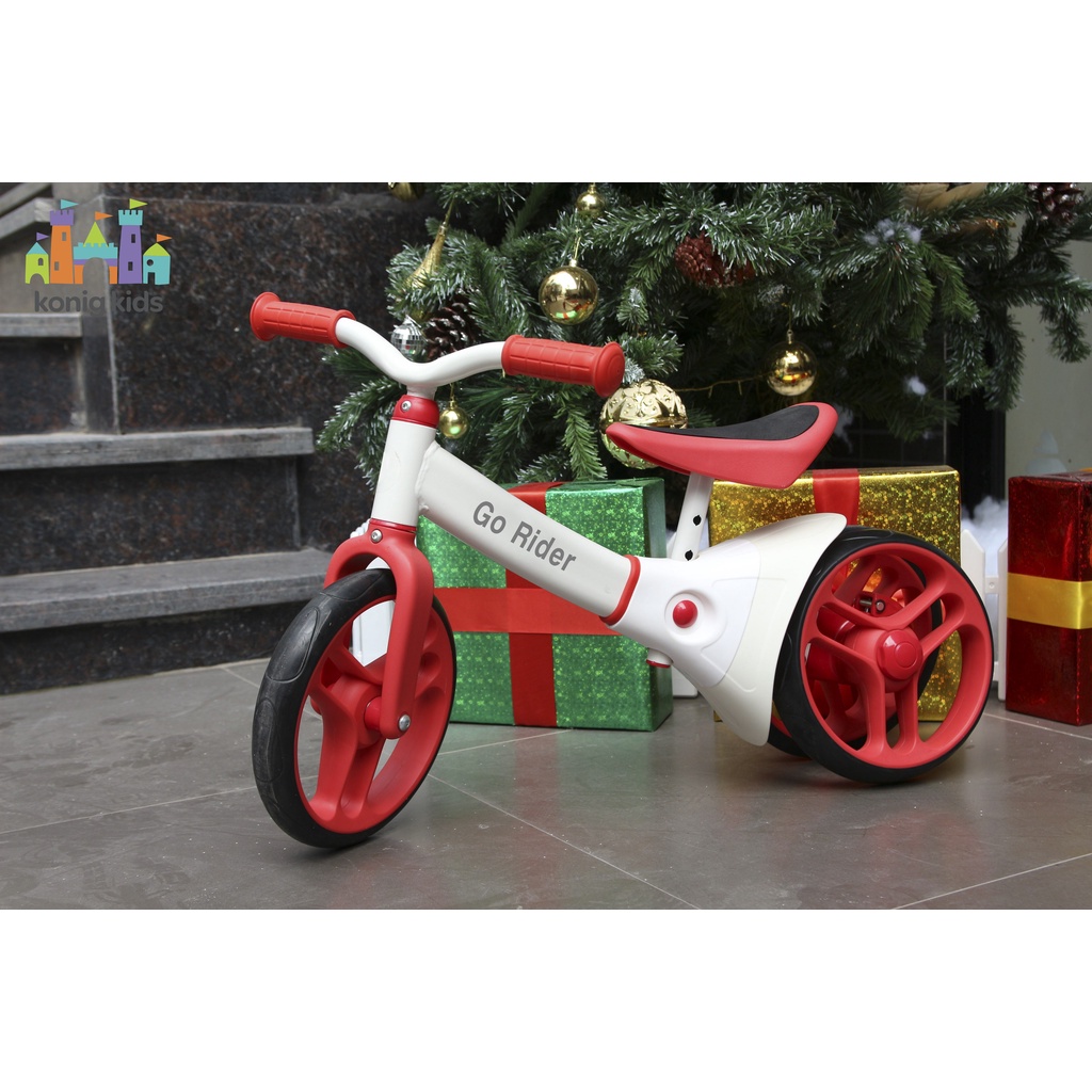 Xe chòi chân kiêm xe thăng bằng cho bé 2 trong 1 - Go Rider - Konig Kids 63582