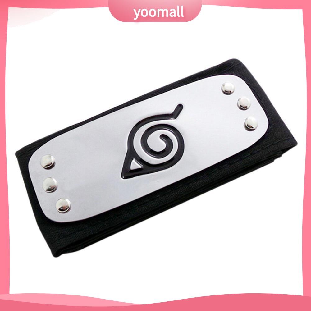 Băng Đô Cài Tóc Hình Logo Làng Lá Dùng Hóa Trang Cho Người Hâm Mộ