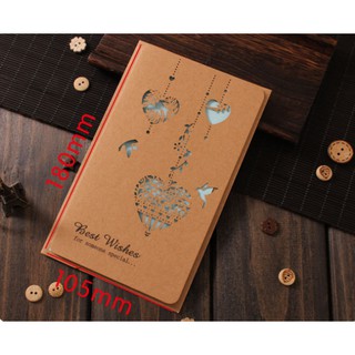 Thiệp giấy handmade phong cách Vintage