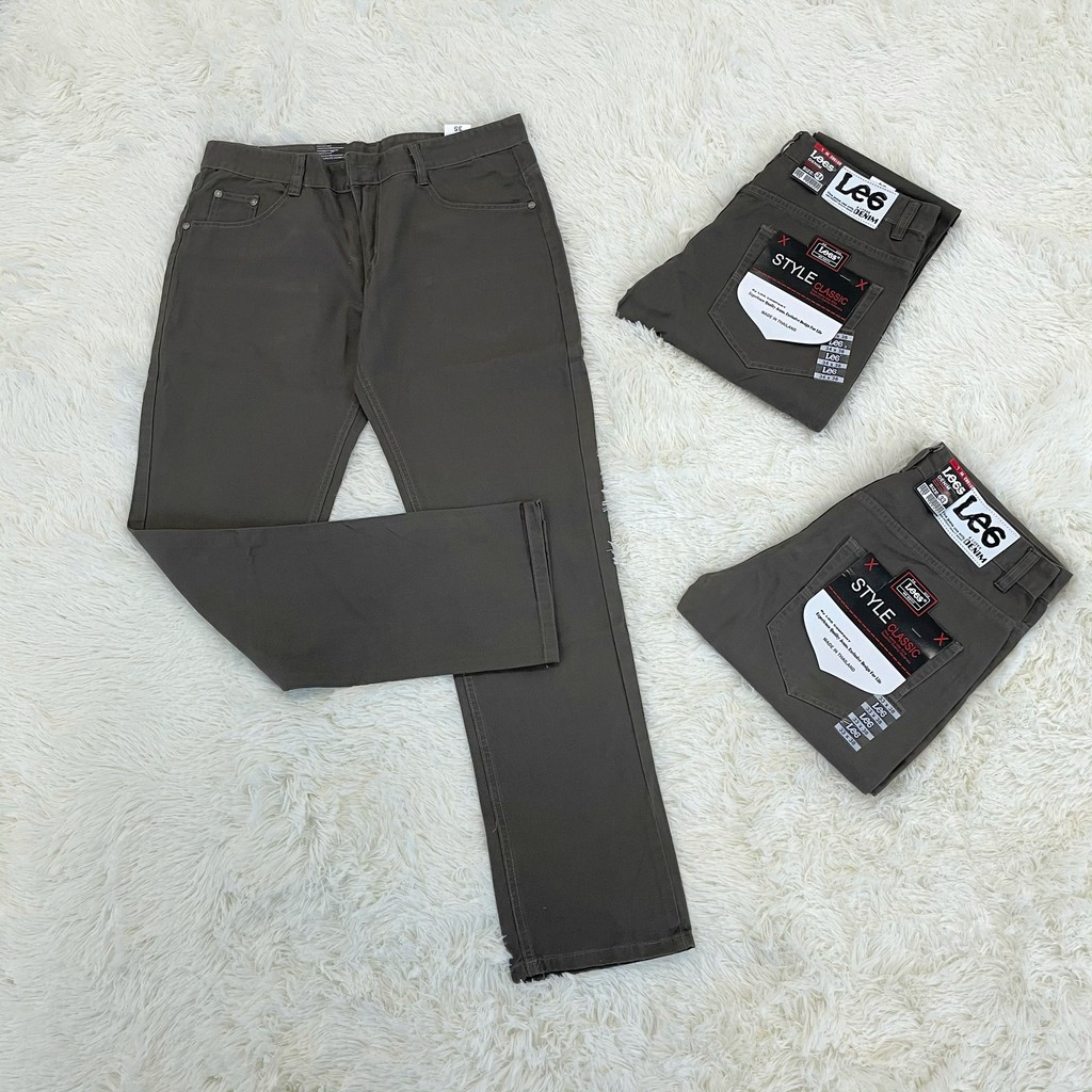 XẢ LỖ - Quần kaki nữ ống suông nhiều màu