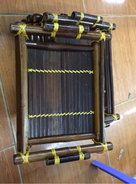 Khay trà tre kt toàn khay 30x21, lòng khay 21x18