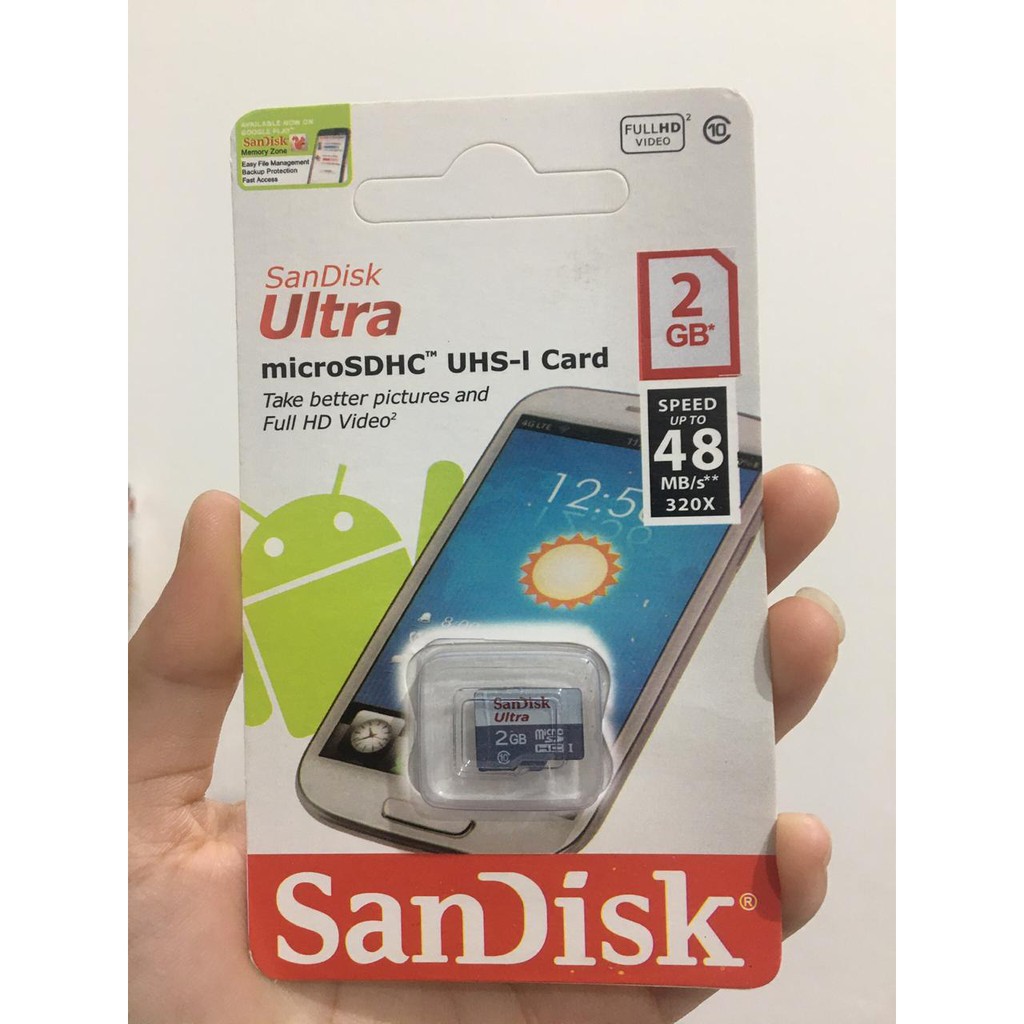 Thẻ Nhớ Sandisk Ultra 2gb 4gb 8gb 16gb 32gb 64gb