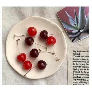 Bông Tai Cherry Đỏ (ảnh thật)