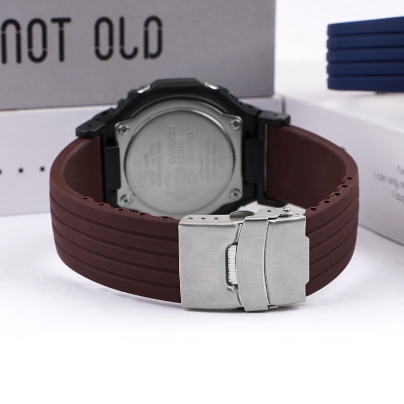 Dây Đeo Đồng Hồ Bằng Silicone Cho Casio GA-110 GD-100 DW-5600 6900 GW-M5610 GA2100 GLS-8900 MCW-100 GMA-S110 16mm