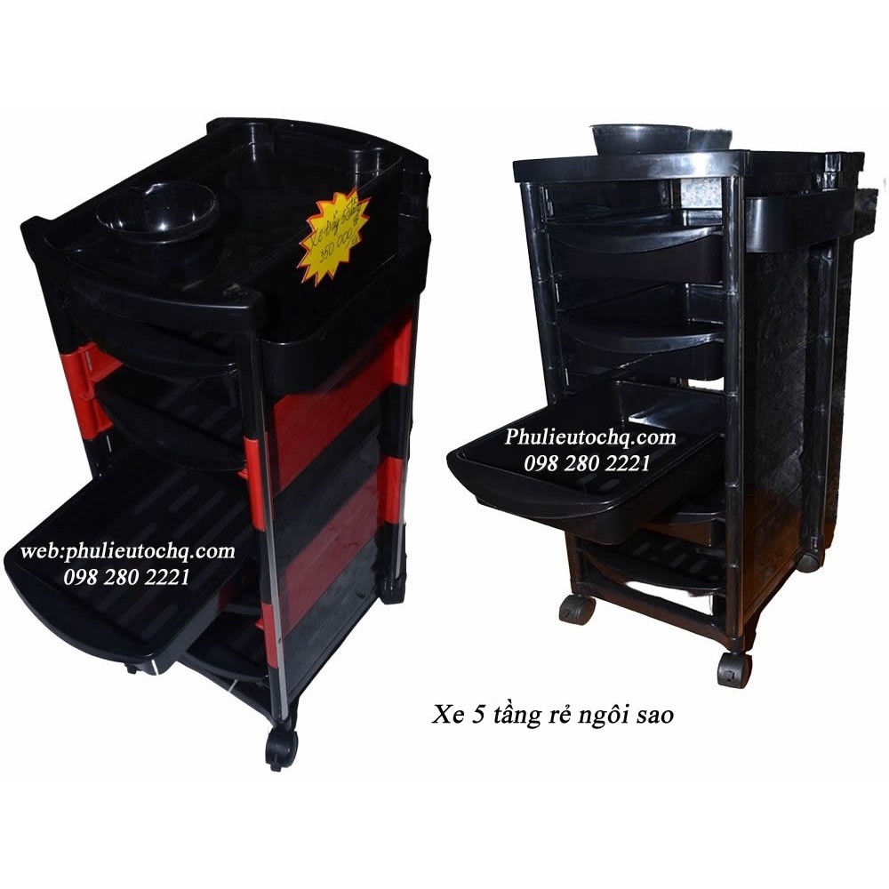 Xe đẩy rẻ 5 tầng ngôi sao