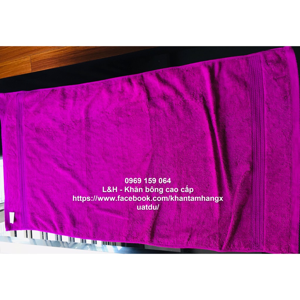 Khăn tắm xuất khẩu cotton cao cấp Pirink, bông mềm 50*100 cm