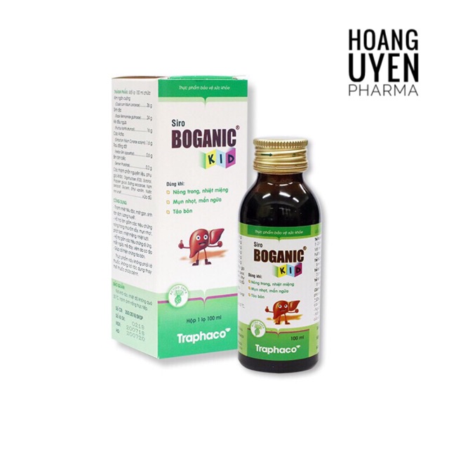 Siro Boganic Kid - Chai 100ml
