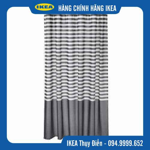 Rèm phòng tắm kẻ  ngang  IKEA