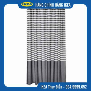 Rèm phòng tắm kẻ ngang IKEA