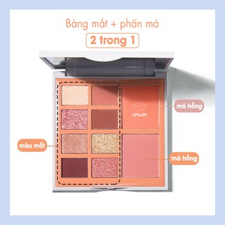 GT - Bảng Phấn Mắt Má 2 Trong 1