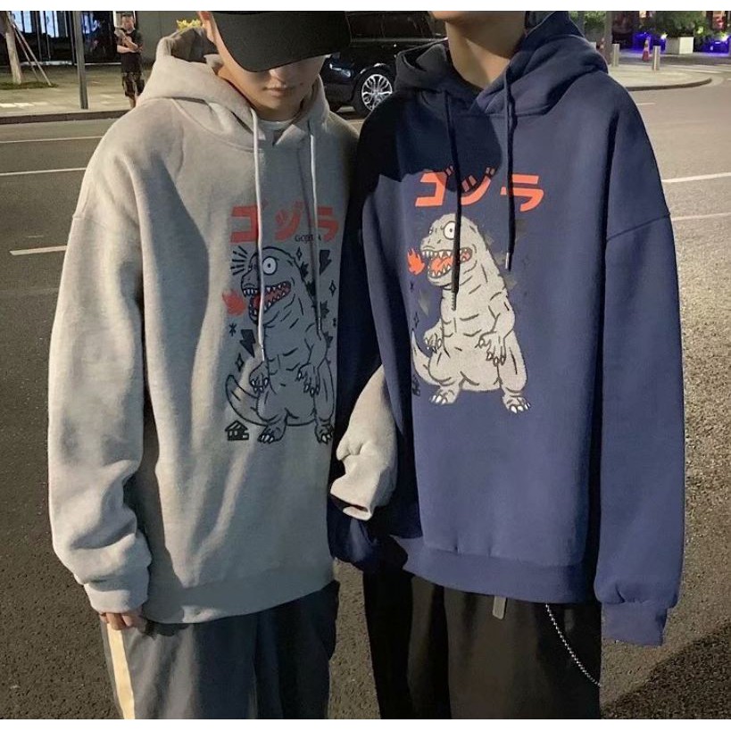 Áo Hoodie Nam Nữ phong cách Harajuku cá tính chất nỉ trần bông SG814 | BigBuy360 - bigbuy360.vn