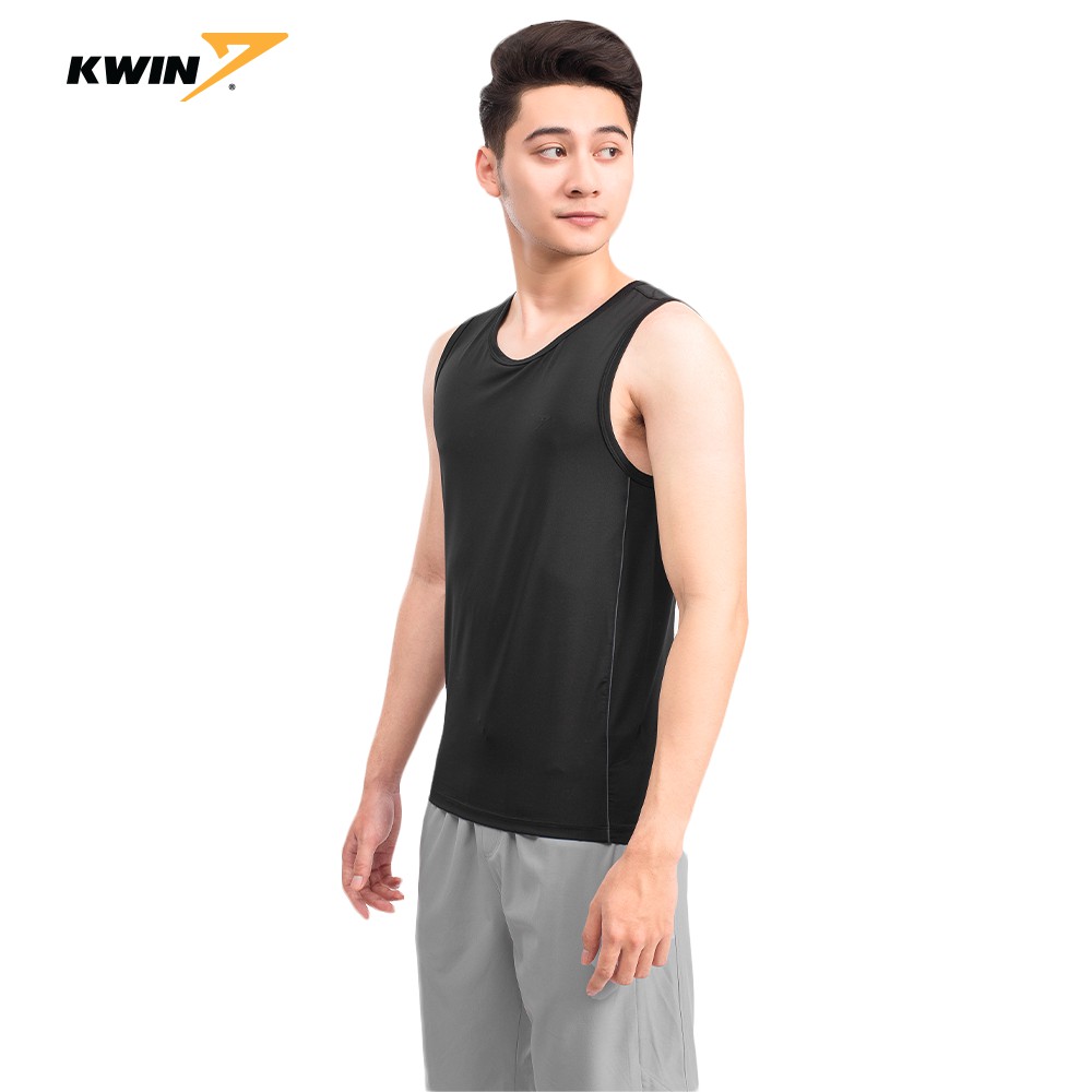 Áo tanktop nam Kwin phom dáng slimfit nam tính khỏe khoắn co giãn thoải mái KTT002S9