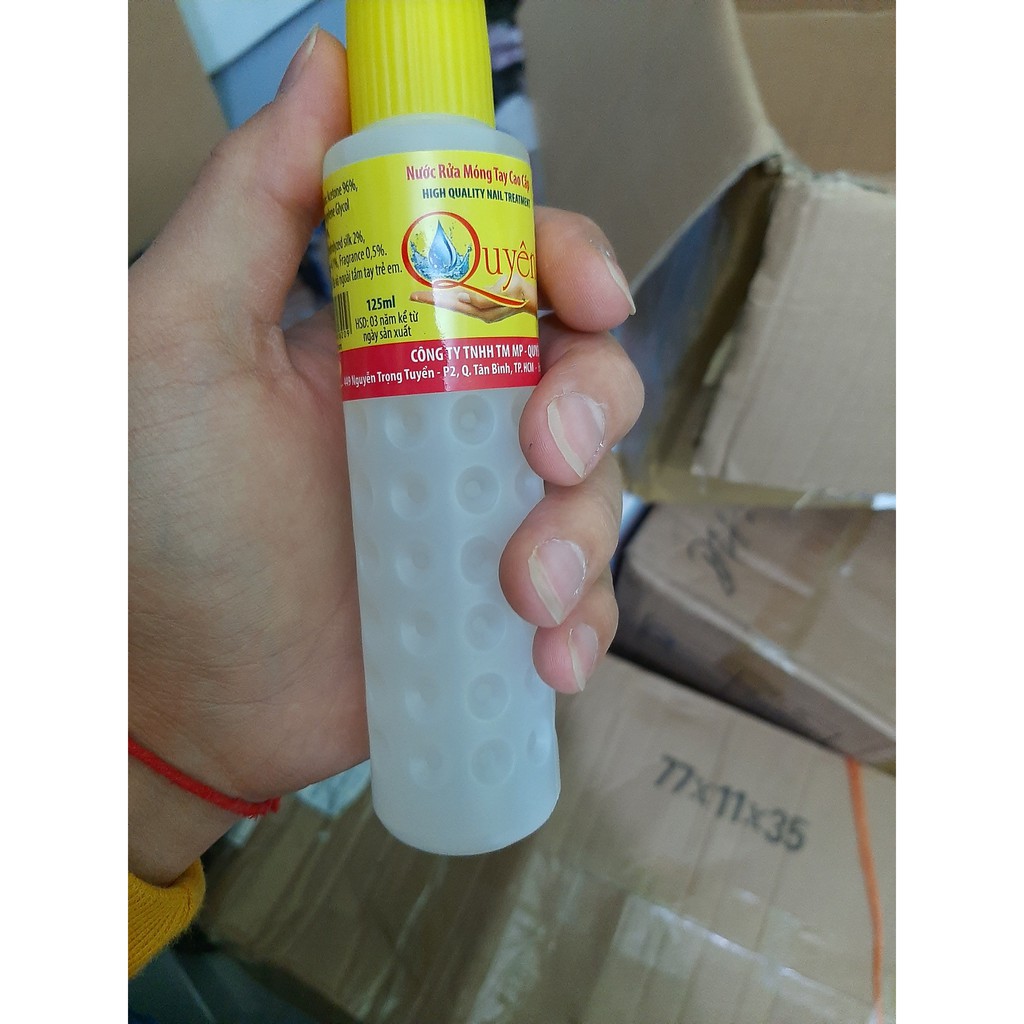 nước rửa móng axelton làm móng.