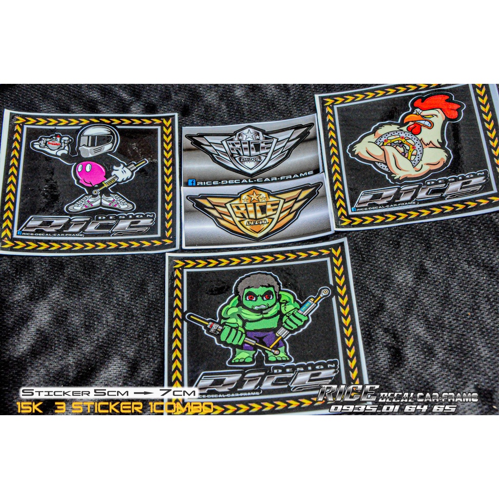 Tem Sticker Racing Mini