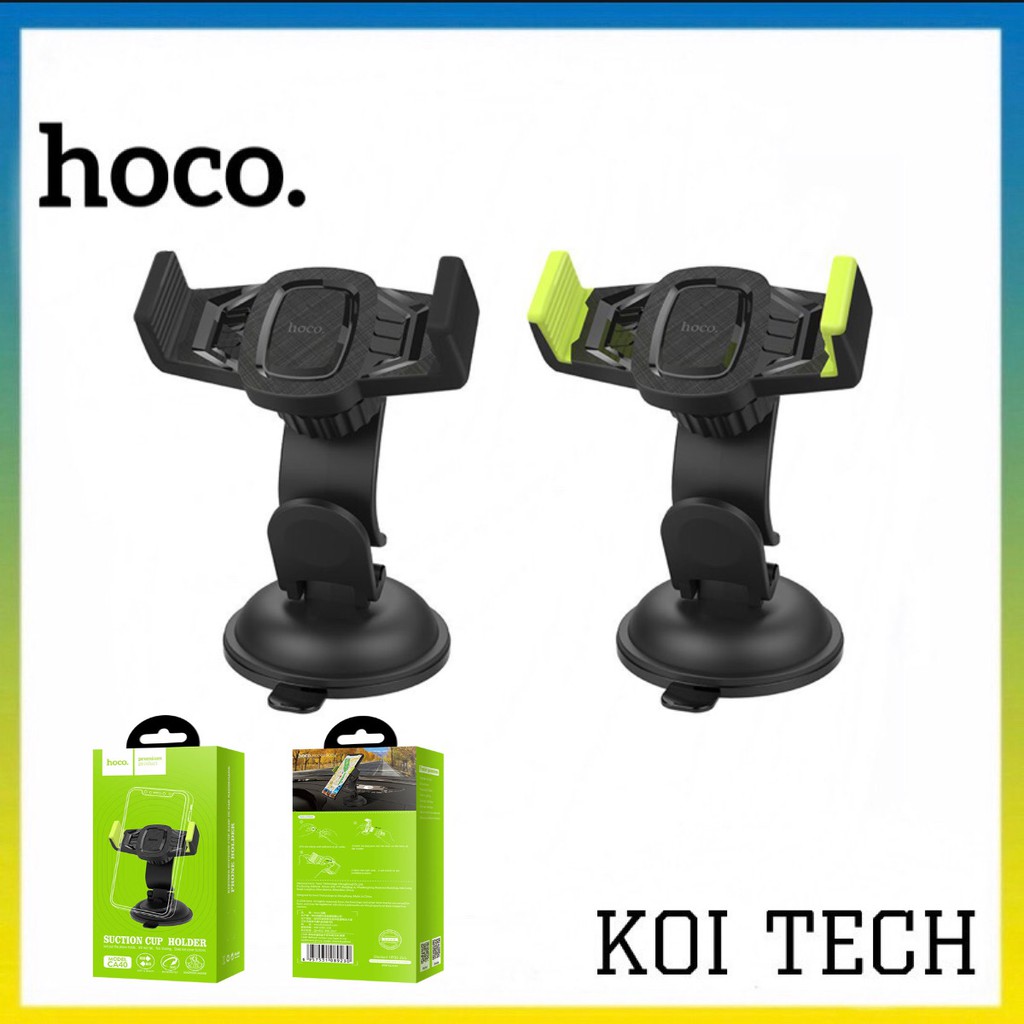 Giá đỡ điện thoại trên oto cao cấp hoco ca40 - kẹp điện thoại trên xe hơi siêu chắc - vienthonghn