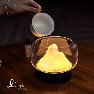 Máy xông tinh dầu núi lửa 400ml