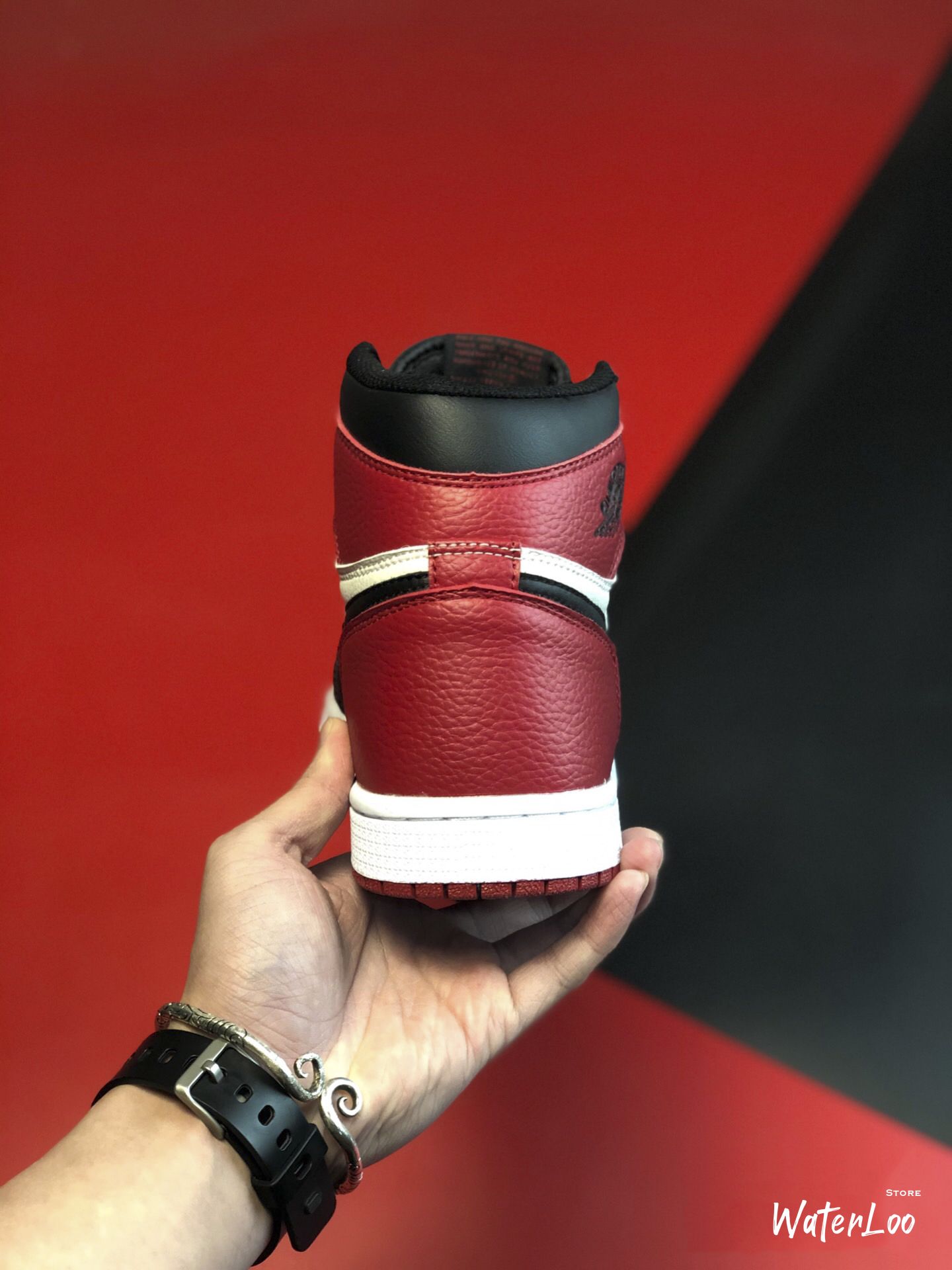 [FREESHIP+HỘP+QUÀ] Giày Thể Thao Sneakers AIR JORDAN 1 Retro High Bred Toe màu đỏ trắng cao cổ | WebRaoVat - webraovat.net.vn