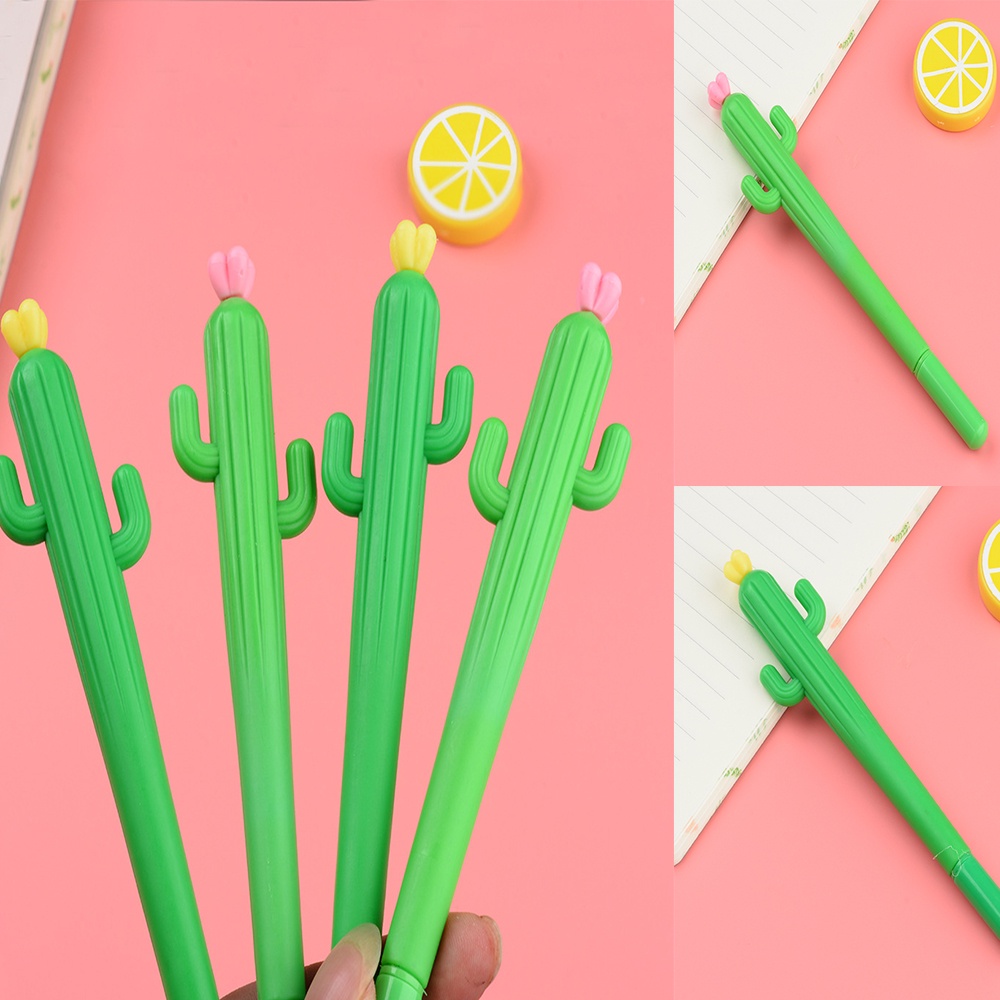 1 Bút bi hình cây xương rồng dễ thương