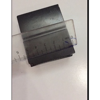 Nam châm rãnh đen KT: 63x53x6mm