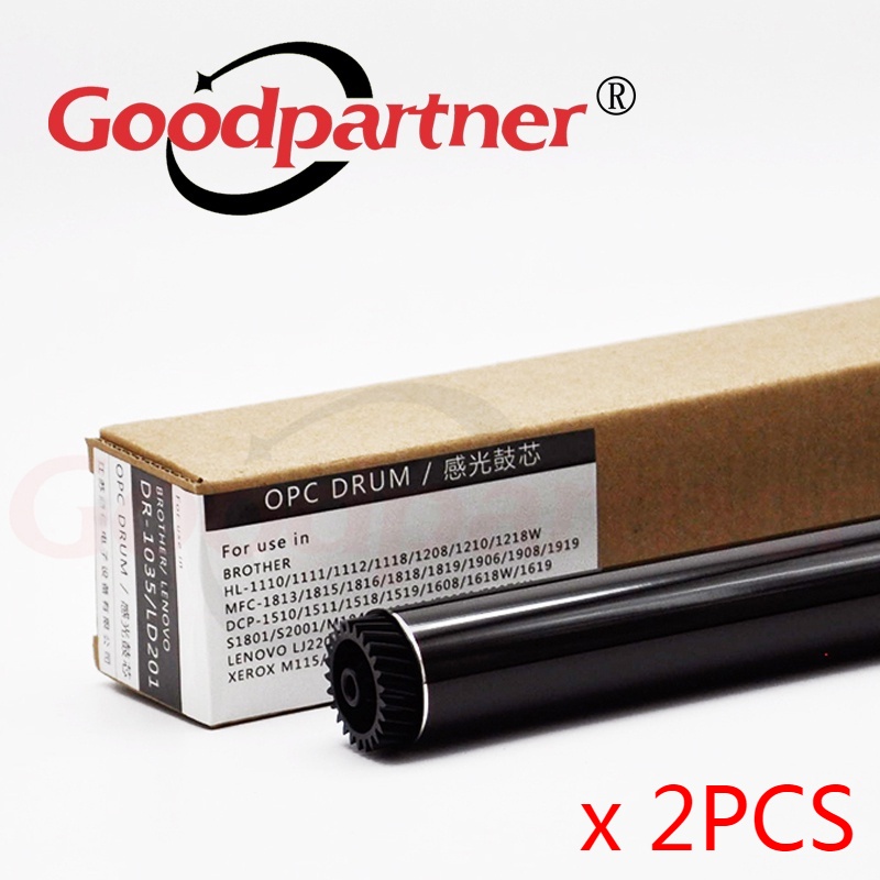 Bộ 2 Cái Trống DR1075 DR-1075 OPC Cho Brother HL 1110 1111 1112 1118 DCP 1510 1511 1512 1518 1610 1612 1618 MFC 1810 1815 1811 1813