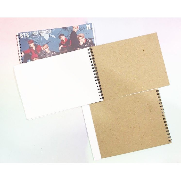 Vở vẽ gấu trắng xù size A5 20 tờ VV5I5a dễ thương hoạt hình